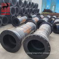 Durable 6" slurry sand discharge dredge hose with steel flange